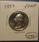1957 WASHINGTON QTR. PROOF