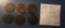 LOT OF SIX CULL LOW GRADE TWO CENTS (6 COINS)