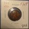 1909-VDB LINCOLN CENT F/VF