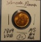 1909-VDB LINCOLN CENT MS-64 RED