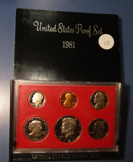 1981 PROOF SET