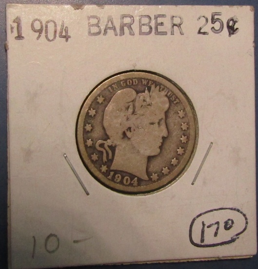 1904 BARBER QUARTER GOOD-6