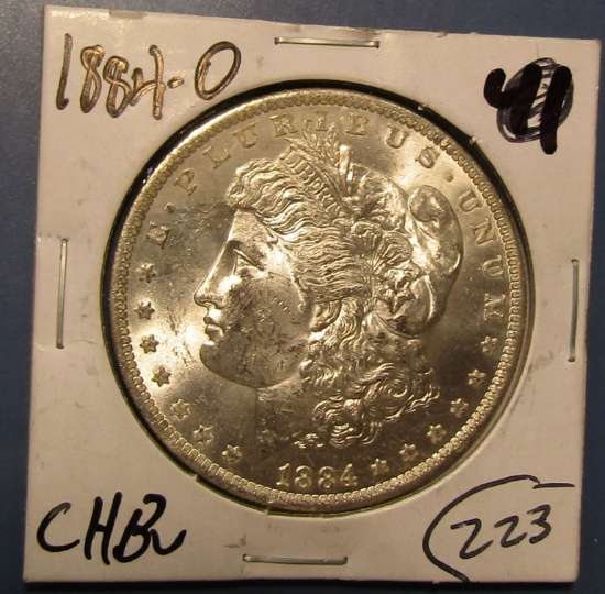 1884-O MORGAN DOLLAR MS-63