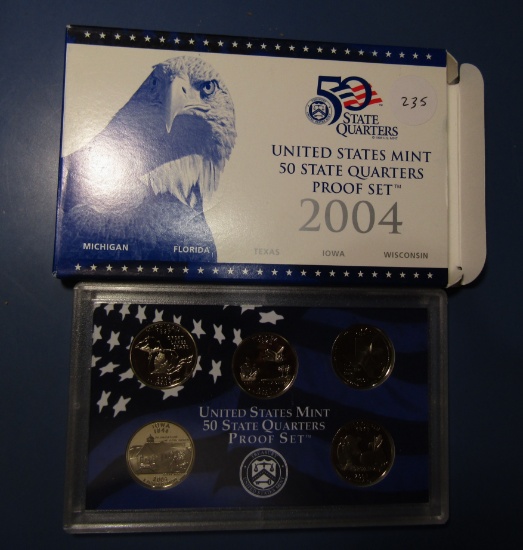 2004 STATE QUARTER PROOF SET
