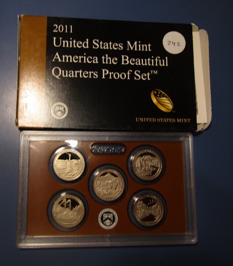 2011 ATB QUARTER PROOF SET
