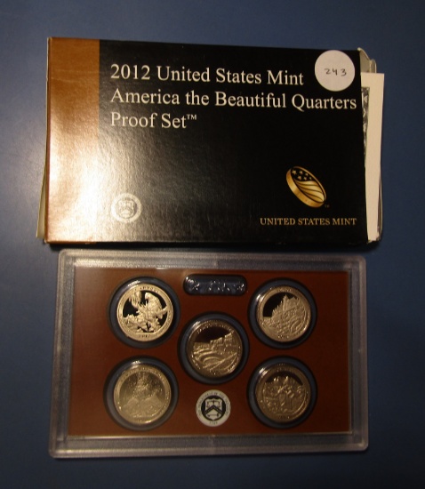 2012 ATB QUARTER PROOF SET