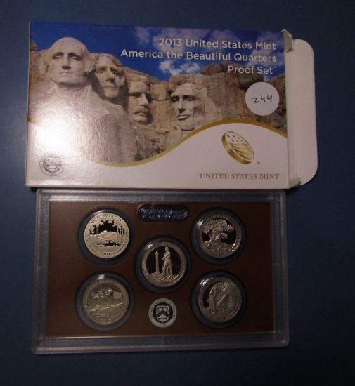2013 ATB QUARTER PROOF SET