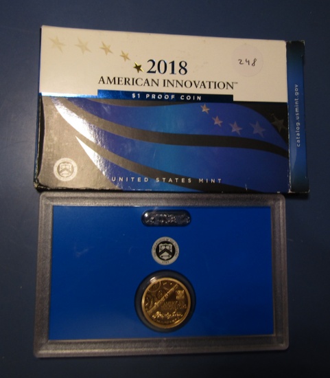 2018 AMERICAN INOVATION DOLLAR PROOF COIN