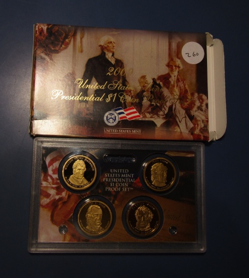 2009 PRESIDENTIAL DOLLAR COIN PROOF SET