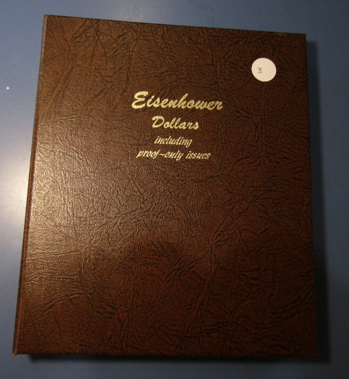 IKE DOLLAR SET BU & PROOF IN ALBUM (32 COINS)