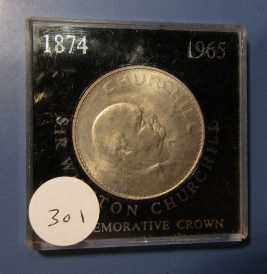 1965 WINSTON CHURCHILL CROWN UNCIRCULATED