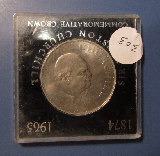 1965 WINSTON CHURCHILL CROWN UNCIRCULATED