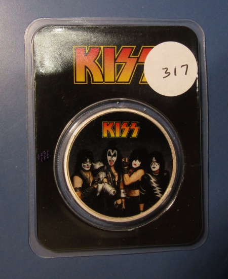2023 KISS .999 1 OZ. SILVER ROUND