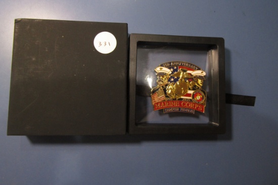 250TH ANNIV. MARINE CORP. PIN IN BOX