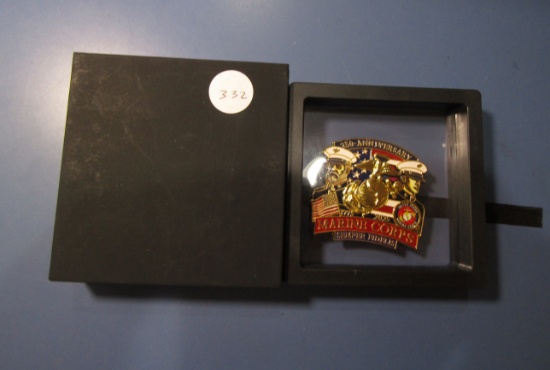 250TH ANNIV. MARINE CORP. PIN IN BOX