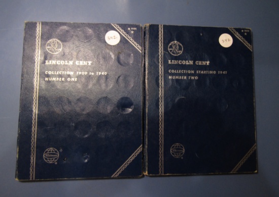 LOT OF LINCOLN PARTIAL SETS (2 PIECES)