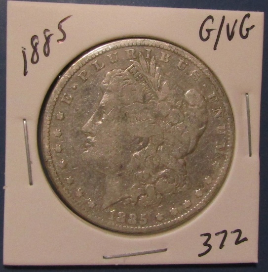 1885 MORGAN DOLLAR G/VG
