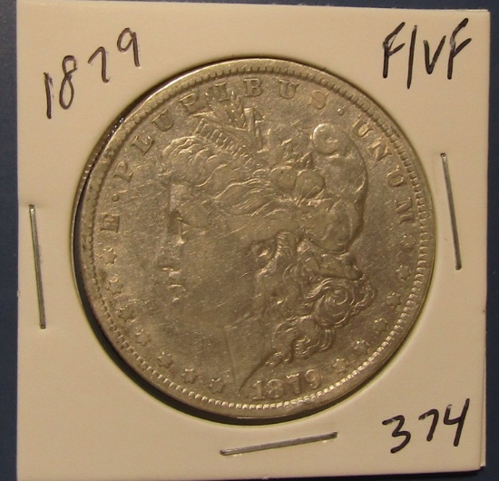 1879 MORGAN DOLLAR F/VF