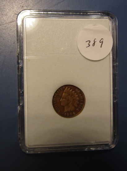 1906 INDIAN CENT G/VG