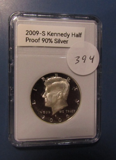 2009-S KENNEDY HALF DOLLAR SILVER GEM PROOF