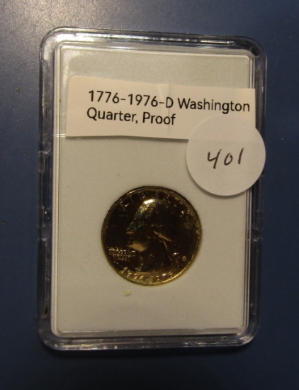 1976-D WASHINGTON QUARTER GEM PROOF