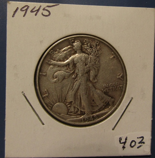 1945 WALKER HALF DDOLLAR VF/XF
