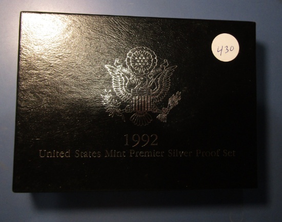1992-S SILVER PREMIER PROOF SET