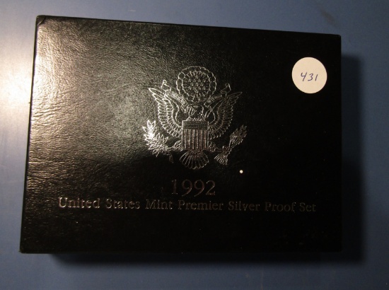 1992-S SILVER PREMIER PROOF SET
