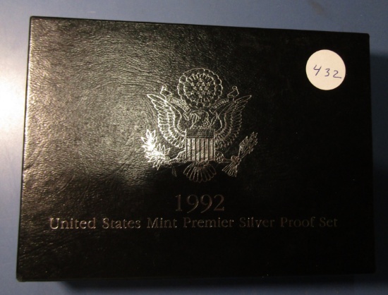 1992-S SILVER PREMIER PROOF SET