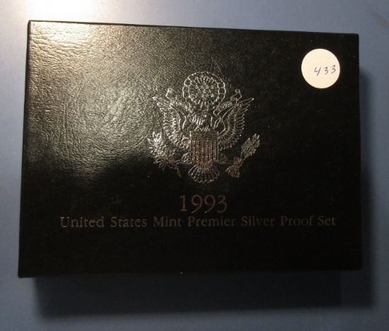 1993-S SILVER PREMIER PROOF SET