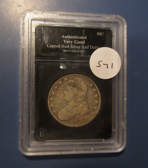 1832 BUST HALF DOLLAR VG