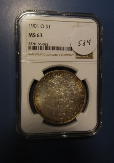 1901-O MORGAN DOLLAR NGC MS-63