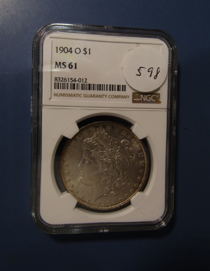 1904-O MORGAN DOLLAR NGC MS-61