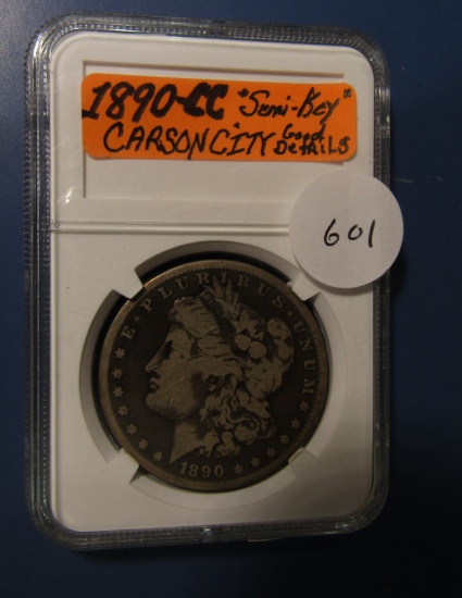 1890-CC MORGAN DOLLAR G/VG