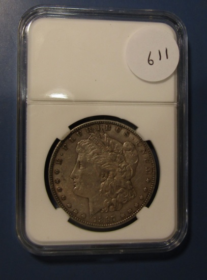 1897 MORGAN DOLLAR XF/AU