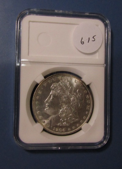 1904-O MORGAN DOLLAR GEM BU MS-65