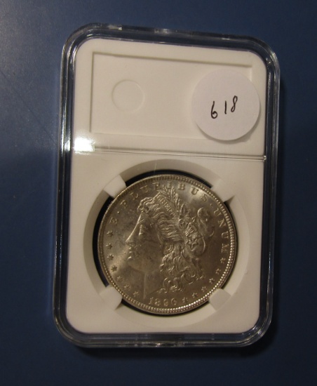 1896 MORGAN DOLLAR GEM BU MS-65