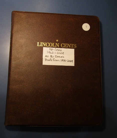 LINCOLN CENT SET 1962-2009 GEM BU & PROOF (150 COINS)