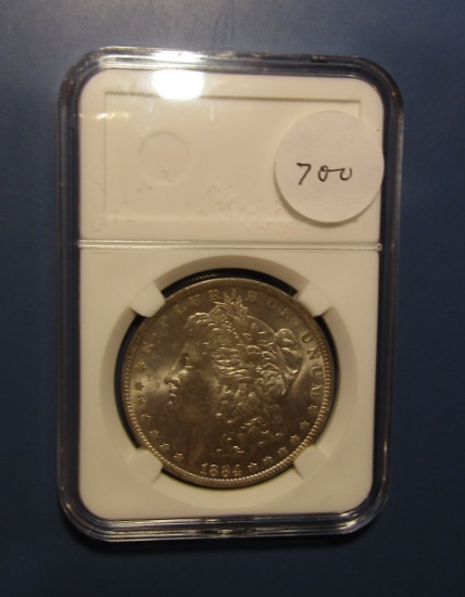 1884-O MORGAN DOLLAR CH BU MS-62