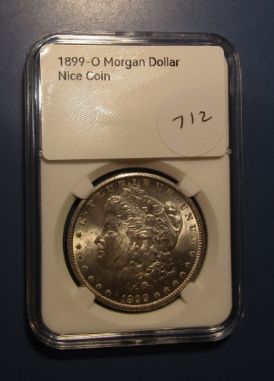 1899-O MORGAN DOLLAR CH BU MS-63