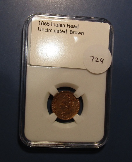 1865 INDIAN CENT CH BU