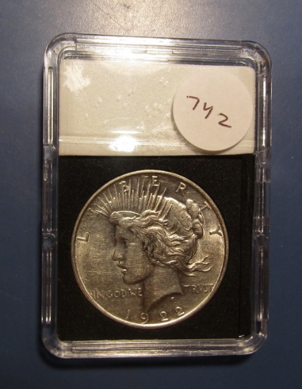 1922-D PEACE DOLLAR MS-62