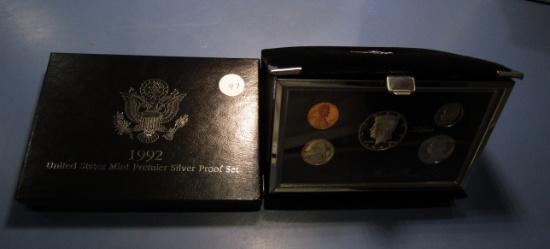 1992 PREMIER SILVER PROOF SET