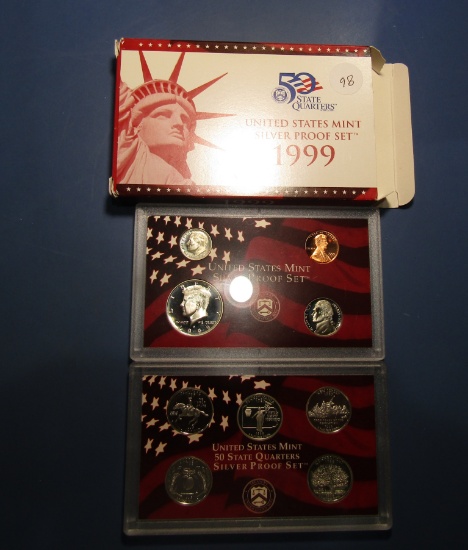 1999 SILVER PROOF SET