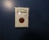 1950 LINCOLN CENT ANACS MS-65 RED