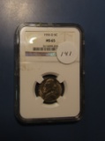 1955-D JEFFERSON NICKEL NGC MS-65