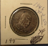 1946 BTW HALF DOLLAR XF