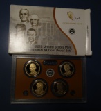2015 PRESIDENTIAL DOLLAR COIN PROOF SET