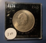 1965 WINSTON CHURCHILL CROWN UNCIRCULATED
