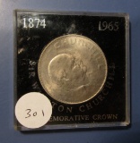 1965 WINSTON CHURCHILL CROWN UNCIRCULATED